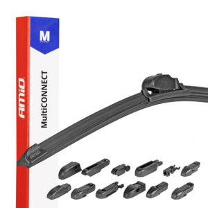 Amio ΥΑΛΟΚΑΘΑΡΙΣΤΗΡΑΣ MULTICONNECT ΜΕ 12 ΑΝΤΑΠΤΟΡΕΣ 500mm /20'' AMiO - 1 ΤΕΜ.