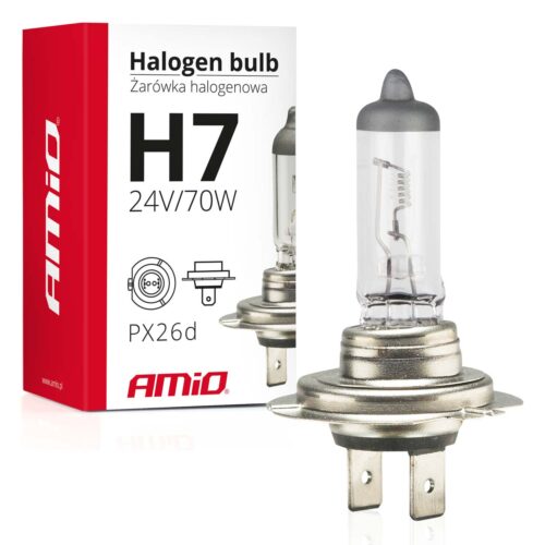 Amio H7 24V 70W PX26d LUMITEC ΑΛΟΓΟΝΟΥ AMIO – 1 ΤΕΜ.