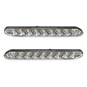 Amio ΦΩΤΑ ΗΜΕΡΑΣ DRL 12/24V 7W 20LED(0,35W ANA LED) 190x20x40mm 2ΤΕΜ