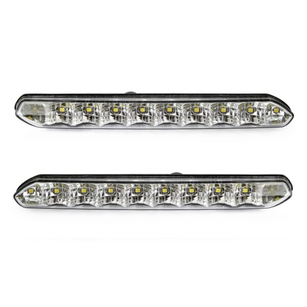 Amio ΦΩΤΑ ΗΜΕΡΑΣ DRL 12/24V 7W 20LED(0,35W ANA LED) 190x20x40mm 2ΤΕΜ
