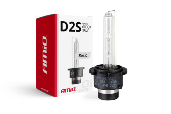 Amio D2S 12V 6.000k 35W ΑΝΤΑΛΛΑΚΤΙΚΗ ΛΑΜΠΑ BASIC AMIO - 1 ΤΕΜ.