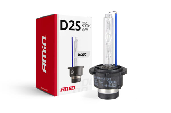 Amio D2S 12V 8.000k 35W ΑΝΤΑΛΛΑΚΤΙΚΗ ΛΑΜΠΑ BASIC AMIO - 1 ΤΕΜ.