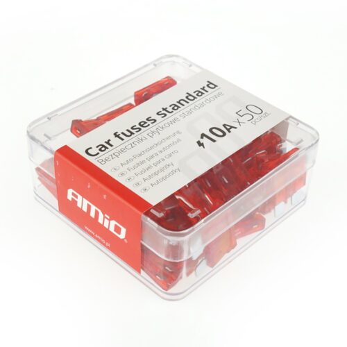 Amio ΑΣΦΑΛΕΙΕΣ STANDARD 10A AMiO – 50 ΤΕΜ. ΚΟΥΤΙ