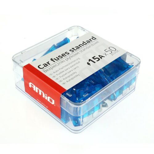 Amio ΑΣΦΑΛΕΙΕΣ STANDARD 15A AMiO – 50 ΤΕΜ. ΚΟΥΤΙ