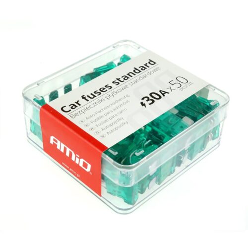 Amio ΑΣΦΑΛΕΙΕΣ STANDARD 30A AMiO – 50 ΤΕΜ. ΚΟΥΤΙ