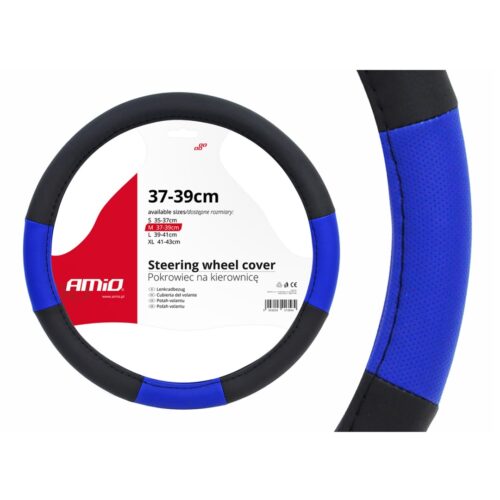Amio ΚΑΛΥΜΜΑ ΤΙΜΟΝΙΟΥ 37/39CM SWC-04 ΜΑΥΡΟ/ΜΠΛΕ AMiO – 1 ΤΕΜ.