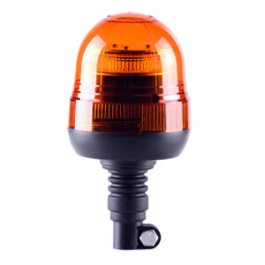 Amio ΦΑΡΟΣ ΠΕΡΙΣΤΡΕΦΟΜΕΝΟΣ W02P 12/24V 39SMD LED ΕΛΑΣΤΙΚΟΣ ΒΙΔΩΤΟΣ ΠΟΡΤΟΚΑΛΙ 129x241mm