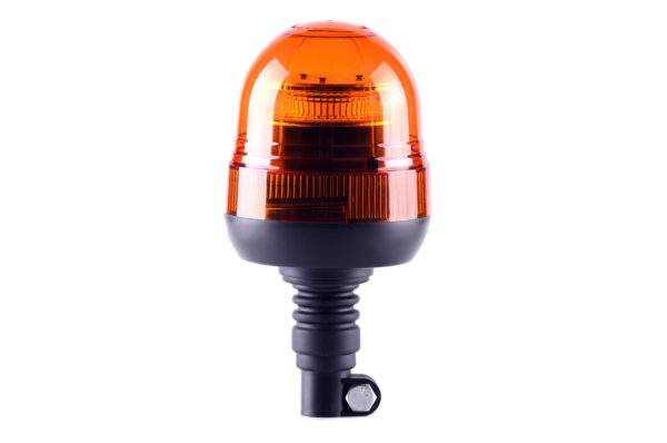 Amio ΦΑΡΟΣ ΠΕΡΙΣΤΡΕΦΟΜΕΝΟΣ W02P 12/24V 39SMD LED ΕΛΑΣΤΙΚΟΣ ΒΙΔΩΤΟΣ ΠΟΡΤΟΚΑΛΙ 129x241mm