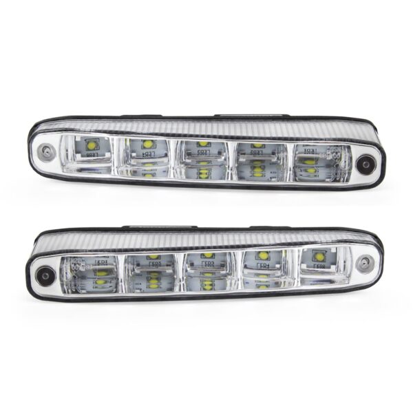 Amio ΦΩΤΑ ΗΜΕΡΑΣ DRL 12/24V 11,52W 10LED 1000Lm 160x25x52mm 2ΤΕΜ - Image 2