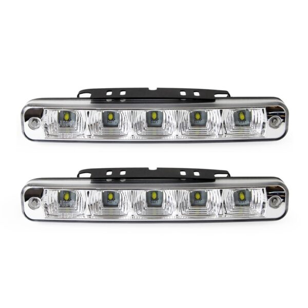 Amio ΦΩΤΑ ΗΜΕΡΑΣ DRL 12/24V 11,52W 10 LED 1000Lm 190x29x40mm 2ΤΕΜ - Image 2