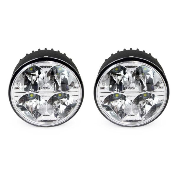 Amio ΦΩΤΑ ΗΜΕΡΑΣ DRL 12/24V 11,16W 8xSMD LED 800lm DRL 510HP ΣΤΡΟΓΓΥΛΟΙ 70mm 2ΤΕΜ - Image 3