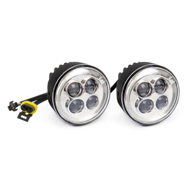 Amio ΦΩΤΑ ΗΜΕΡΑΣ DRL 510L 12V 11,16W 8xSMD LED 800lm ΣΤΡΟΓΓΥΛΟΙ 70mm  ΑΜΙΟ 2ΤΕΜ - Image 2