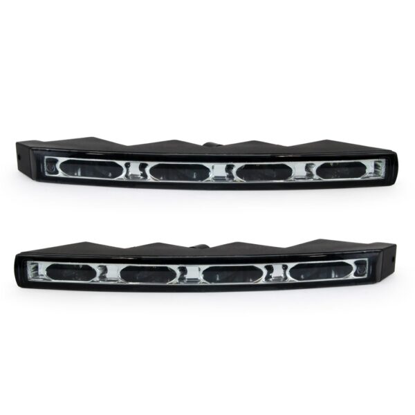 Amio ΦΩΤΑ ΗΜΕΡΑΣ DRL 12/24V 12W 8LED(1,5W ANA LED) 1200Lm 170x22x60mm 2ΤΕΜ