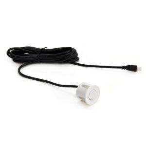 Amio ΣΥΣΤΗΜΑ ΠΑΡΚΑΡΙΣΜΑΤΟΣ 12V 4 ΜΑΤΙΑ ΛΕΥΚΑ Φ22mm ΜΕ ΟΘΟΝΗ LED AMiO - 1 ΤΕΜ.