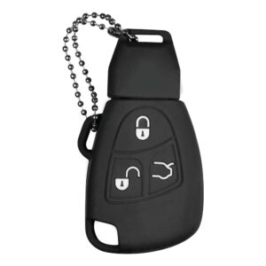 Lampa ΚΑΛΥΜΜΑ ΚΛΕΙΔΙΩΝ ΣΙΛΙΚΟΝΗΣ TYPE-2 ΜΑΥΡΟ ΧΡΩΜΑ ΓΙΑ MERCEDES 1ΤΕΜ.