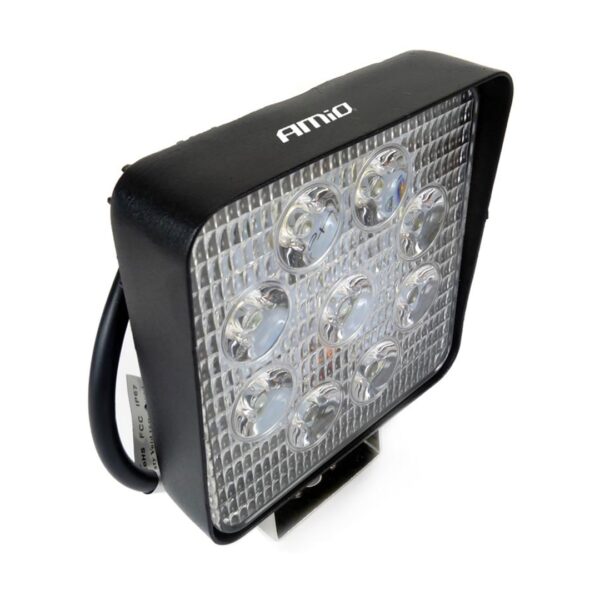Amio ΠΡΟΒΟΛΕΑΣ ΕΡΓΑΣΙΑΣ ΤΕΤΡΑΓΩΝΟΣ AWL03 FLAT 2200lm 9/60V - 27W - 6000K - 9 LED - 106x106x32mm AMiO - 1 ΤΕΜ. - Image 2
