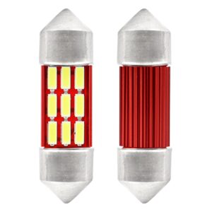 Amio ΛΑΜΠΑΚΙΑ ΠΛΑΦΟΝΙΕΡΑΣ 31mm 12V 5.600K 12xSMD 4014 LED CAN-BUS  AMIO - 2 ΤΕΜ.