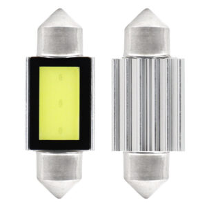 Amio ΛΑΜΠΑΚΙΑ ΠΛΑΦΟΝΙΕΡΑΣ 36mm 12V 5.600K COB LED CAN-BUS AMIO - 2 ΤΕΜ.