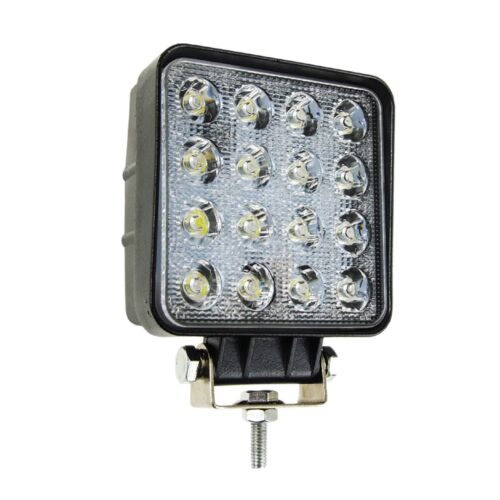 Amio ΠΡΟΒΟΛΕΑΣ ΕΡΓΑΣΙΑΣ ΤΕΤΡΑΓΩΝΟΣ AWL05 FLAT 4000lm 9/60V – 48W -16 LED -108X108X57mm AMiO – 1 ΤΕΜ.