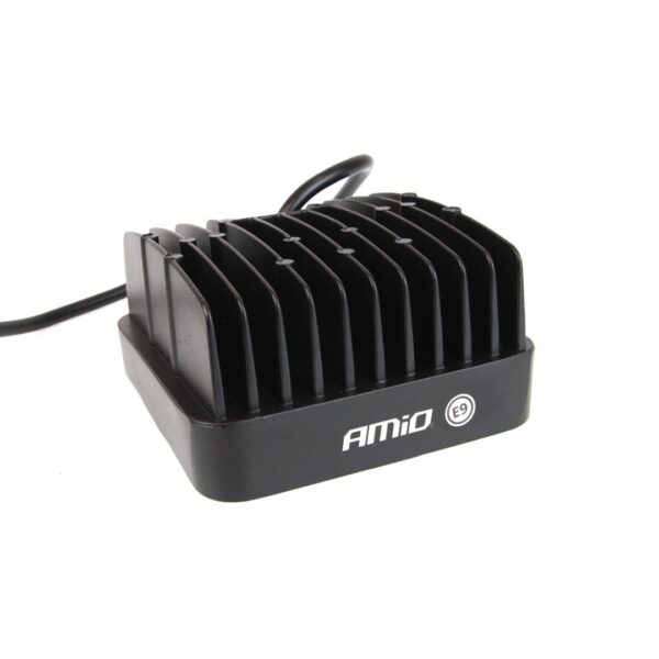 Amio ΠΡΟΒΟΛΕΑΣ ΕΡΓΑΣΙΑΣ ΤΕΤΡΑΓΩΝΟΣ AWL05 FLAT 4000lm 9/60V - 48W -16 LED -108X108X57mm AMiO - 1 ΤΕΜ. - Image 4