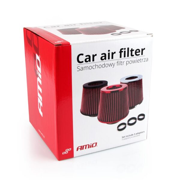 Amio ΦΙΛΤΡΟΧΟΑΝΗ ΕΛΕΥΘΕΡΑΣ AF-CARBON 160 Χ 155 Χ 118 (CARBON/3 ΑΝΤΑΠΤΟΡΕΣ) AMiO - 1 ΤΕΜ. - Image 4