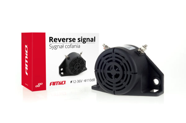 Amio ΑΛΑΡΜ ΟΠΙΣΘΕΝ - ΒΟΜΒΗΤΗΣ 110DB 12V 24V (ΜΠΙΠΕΡ-BIPPER)