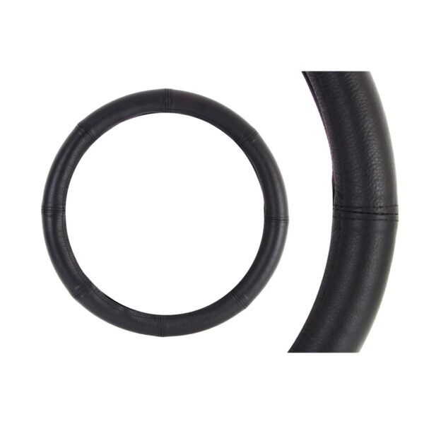 Amio ΚΑΛΥΜΜΑ ΤΙΜΟΝΙΟΥ ΔΕΡΜΑΤΙΝΟ 39/41CM ΜΑΥΡΟ AMiO - 1 ΤΕΜ.