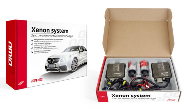Amio H4-3 6000K 12/24V BIXENON KIT XENON CANBUS BALLAST 35W AMiO - 1 ΤΕΜ.