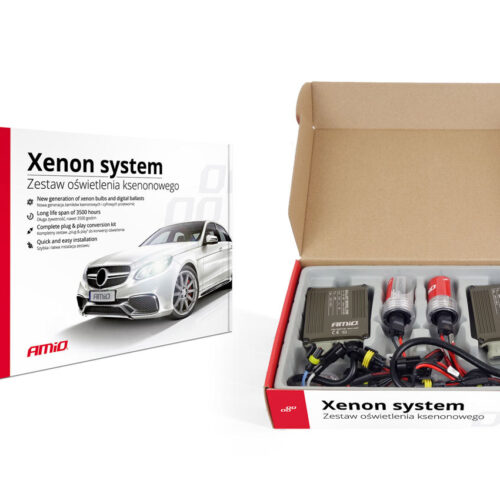 Amio H7 6000K 12/24V KIT XENON CANBUS BALLAST 35W AMiO – 1 ΤΕΜ.