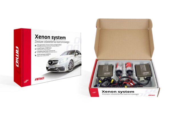 Amio H7 8000K 12/24V KIT XENON CANBUS BALLAST 35W AMiO - 1 ΤΕΜ.