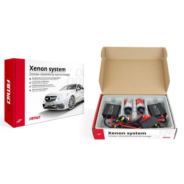 Amio H7M 6000K 9-16V KIT XENON SLIM BALLAST 35W AMiO – 1 ΤΕΜ. - Image 2