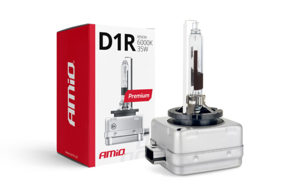 Amio D1R 12V 6.000k 35W ΑΝΤΑΛΛΑΚΤΙΚΗ ΛΑΜΠΑ PREMIUM ΑΜΙΟ - 1 ΤΕΜ.
