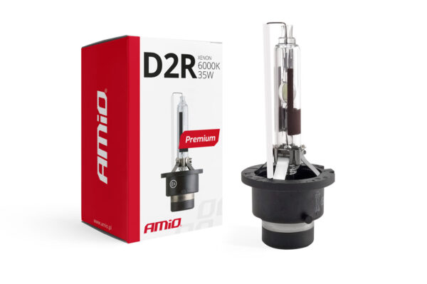 Amio D2R 12V 6.000k 35W ΑΝΤΑΛΛΑΚΤΙΚΗ ΛΑΜΠΑ PREMIUM ΑΜΙΟ - 1 ΤΕΜ.