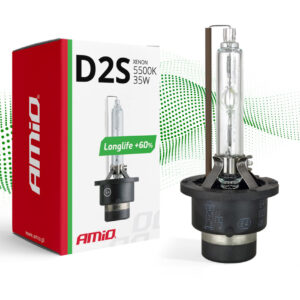 Amio D2S 12V 5.500k 35W ΑΝΤΑΛΛΑΚΤΙΚΗ ΛΑΜΠΑ LONGLIFE +60%  AMIO - 1 ΤΕΜ.