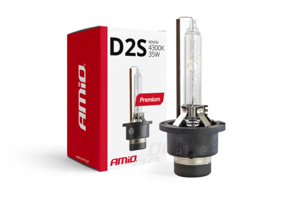Amio ΑΝΤΑΛΛΑΚΤΙΚΗ ΛΑΜΠΑ PREMIUM D2S 12V 4.300k 35W ΑΜΙΟ - 1 ΤΕΜ.