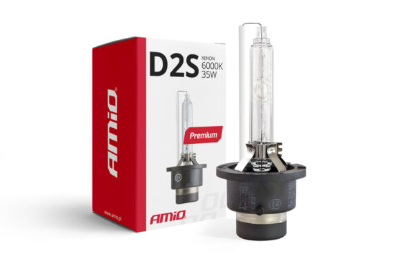 Amio D2S 12V 6.000k 35W ΑΝΤΑΛΛΑΚΤΙΚΗ ΛΑΜΠΑ PREMIUM  AMIO - 1 ΤΕΜ.