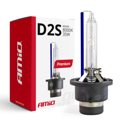 Amio ΑΝΤΑΛΛΑΚΤΙΚΗ ΛΑΜΠΑ PREMIUM D2S 12V 8.000k 35W ΑΜΙΟ – 1 ΤΕΜ.