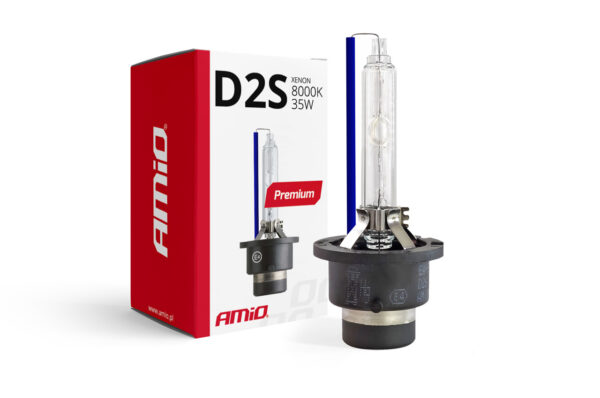 Amio ΑΝΤΑΛΛΑΚΤΙΚΗ ΛΑΜΠΑ PREMIUM D2S 12V 8.000k 35W ΑΜΙΟ - 1 ΤΕΜ.