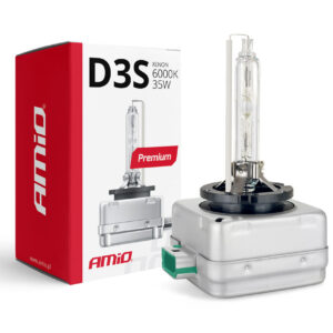 Amio D3S 12V 6.000k 35W ΑΝΤΑΛΛΑΚΤΙΚΗ ΛΑΜΠΑ PREMIUM AMIO - 1 ΤΕΜ.