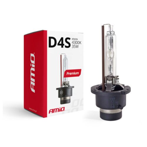 Amio ΑΝΤΑΛΛΑΚΤΙΚΗ ΛΑΜΠΑ ΧΕΝΟΝ PREMIUM D4S 12V 4.300k 35W ΑMiO – 1 TEM.