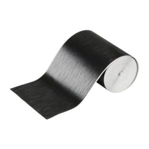 Lampa Αυτοκόλλητη Ταινία SHIEL D προστασίας απο γρατσουνιές 80mmX500cm Βούρτσας Μαύρη