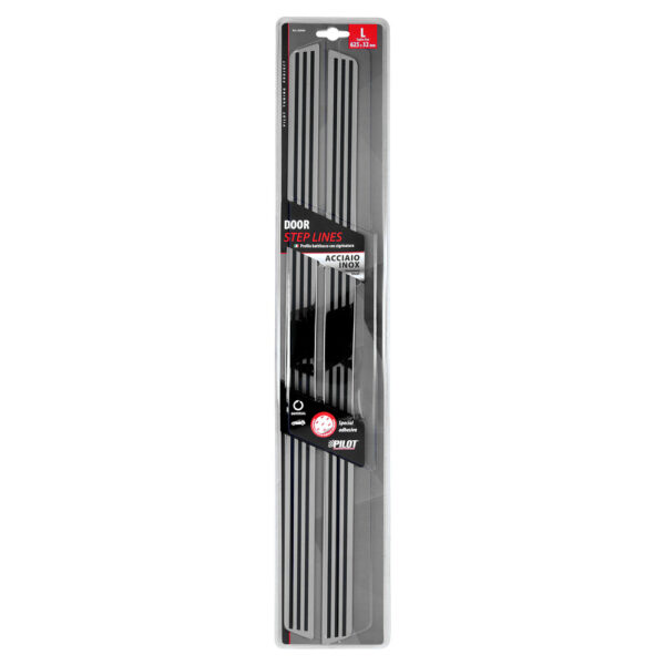 Lampa ΜΑΡΣΠΙΕ ΠΟΡΤΑΣ ΕΣΩΤΕΡΙΚΑ 62,5x3,2cm ΜΑΥΡΟ/ΝΙΚΕΛ PB-5 LAMPA - 2 TEM. - Image 3