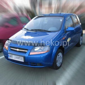 Heko ΑΝΕΜΟΘΡΑΥΣΤΗΣ ΚΑΠΩ ΑΥΤΟΚΙΝΗΤΟΥ ΓΙΑ CHEVROLET AVEO 4D 2004-2006 ΑΠΟ ΕΥΚΑΜΠΤΟ ΦΙΜΕ ΠΛΑΣΤΙΚΟ HEKO - 1 ΤΕΜ.