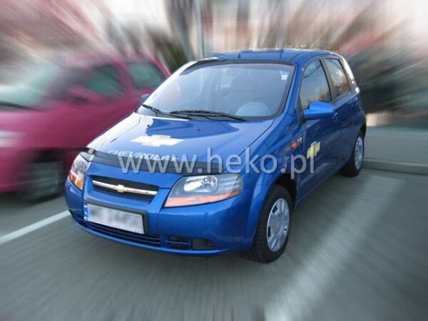 Heko ΑΝΕΜΟΘΡΑΥΣΤΗΣ ΚΑΠΩ ΑΥΤΟΚΙΝΗΤΟΥ ΓΙΑ CHEVROLET AVEO 4D 2004-2006 ΑΠΟ ΕΥΚΑΜΠΤΟ ΦΙΜΕ ΠΛΑΣΤΙΚΟ HEKO - 1 ΤΕΜ.