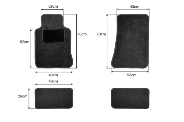 Amio ΠΑΤΑΚΙΑ ΜΟΚΕΤΑ UNIVERSAL III ΜΑΥΡΑ AMIO -4 ΤΕΜ. - Image 2