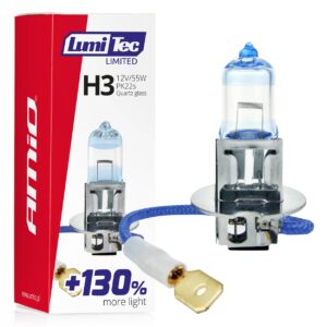 Amio H3 12V 55W PK22s LUMITEC LIMITED +130%  UP TO 40m AMIO - 1 ΤΕΜ.