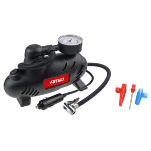 Amio ΚΟΜΠΡΕΣΕΡ ΑΕΡΑ ΕΛΑΣΤΙΚΩΝ ΠΛΑΣΤΙΚΟ ACOMP-07 12V 250psi 17bar 9l/min ΜΕ ΦΙΣ ΑΝΑΠΤΗΡΑ ΚΑΙ ΔΙΑΚΟΠΤΗ & ΚΑΛΩΔΙΟ 3Μ ΑΜΙΟ - 1 Τεμ.