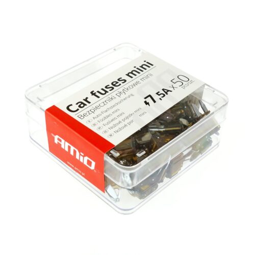 Amio ΑΣΦΑΛΕΙΕΣ MINI 7.5A AMiO – ΚΟΥΤΙ 50 ΤΕΜ.