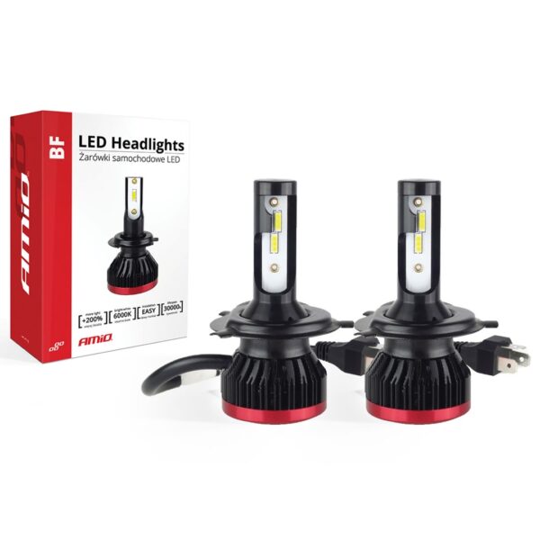 Amio H4 BF-SERIES 6-18V 50W ETi-1860 2X25W 6.000K 3100lm LED (ΜΕ ΑΝΕΜΙΣΤΗΡΑΚΙ) -2ΤΕΜ - Image 2