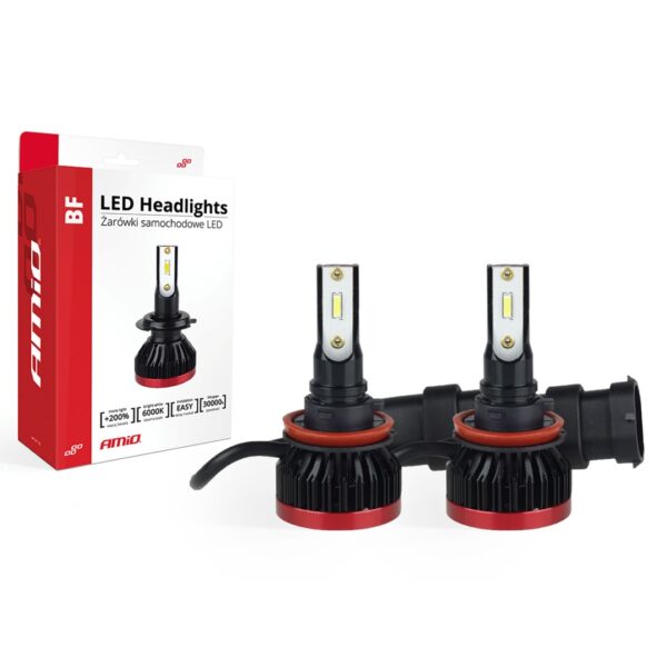 Amio H8/H9/H11 BF-SERIES 6-18V 50W ETi-1860 2X25W 6.000K 3100lm LED (ΜΕ ΑΝΕΜΙΣΤΗΡΑΚΙ) -2ΤΕΜ - Image 2